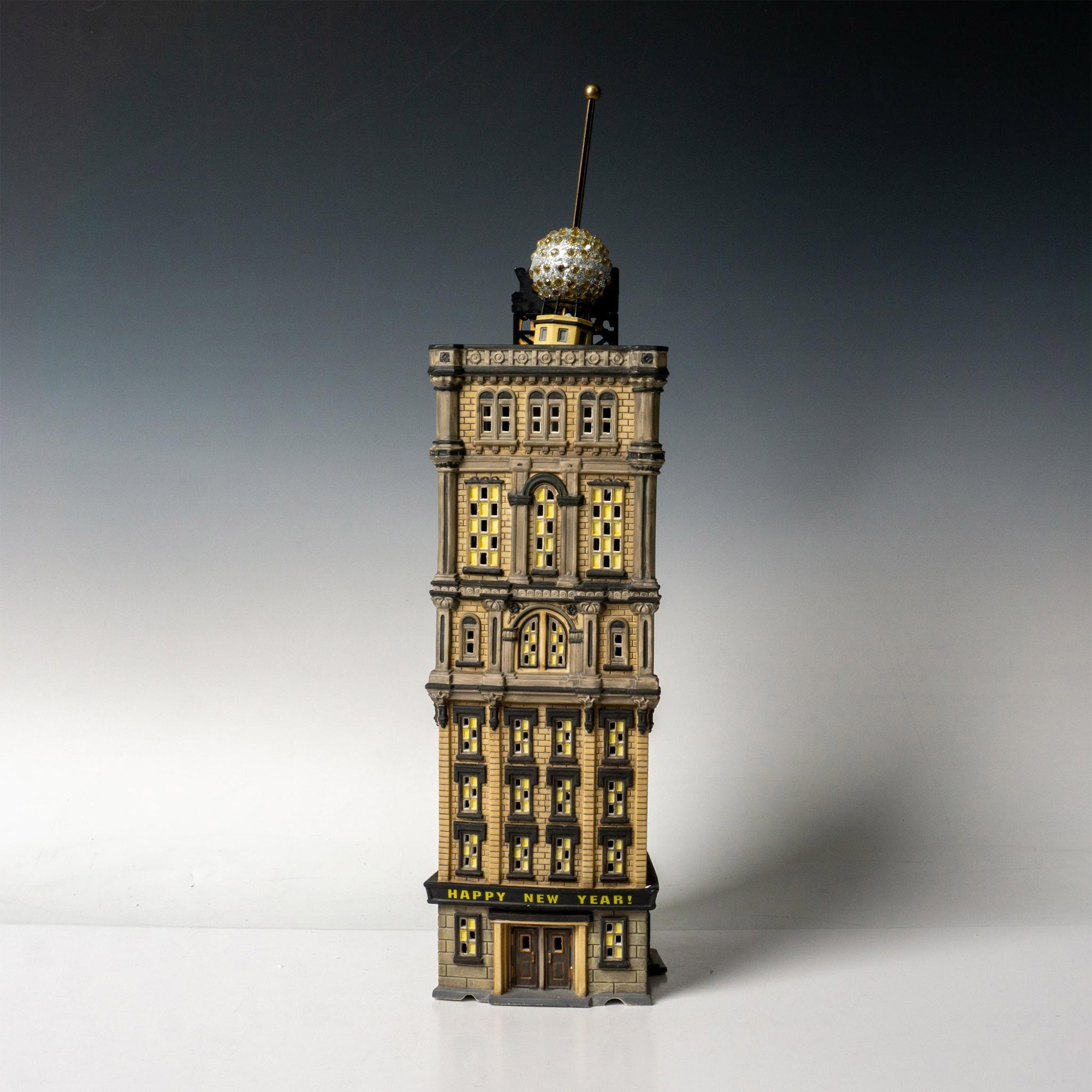 Department 56 Lighted Figurine, The Times Tower - Image 5 of 7