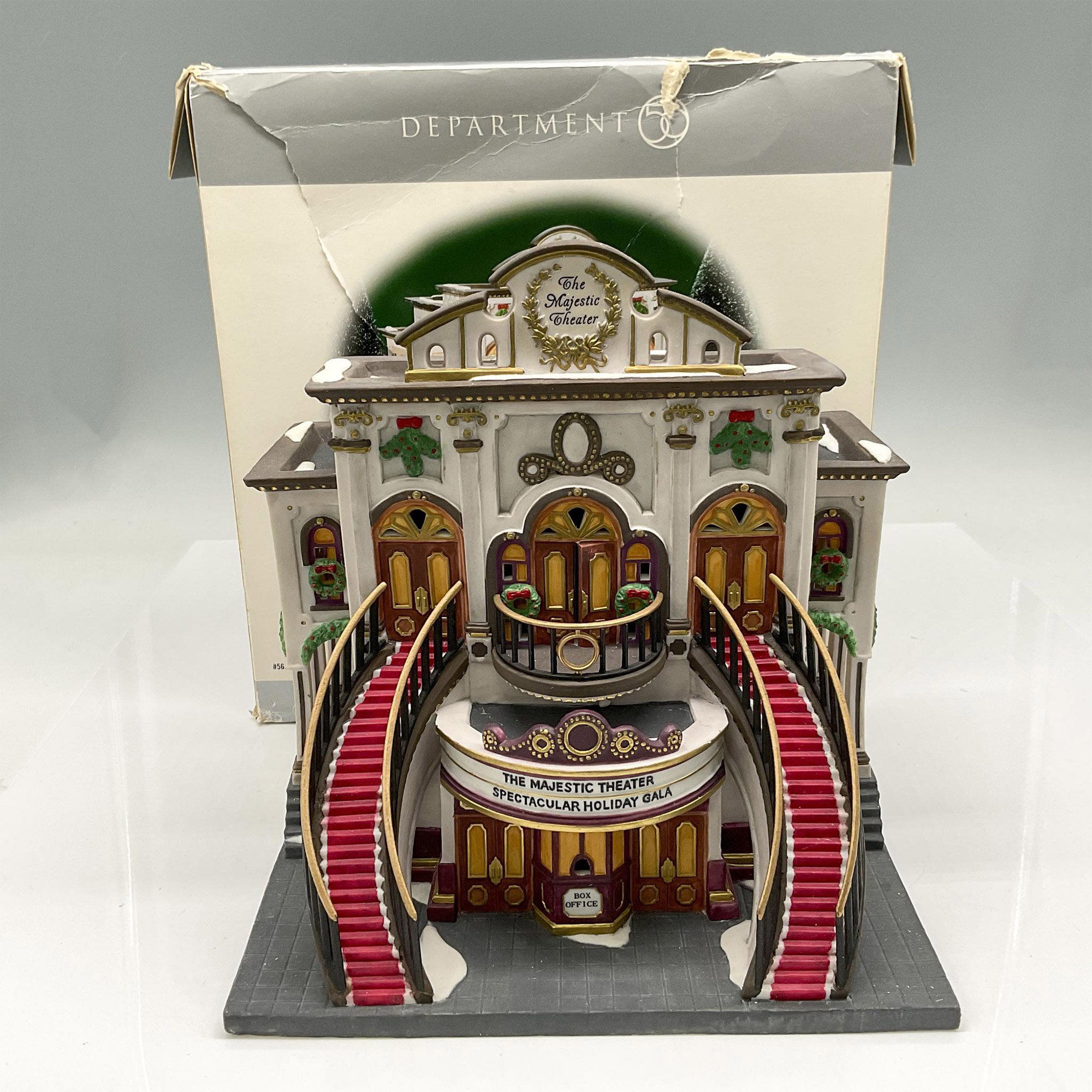 Department 56 Porcelain Christmas In The City, Majestic Theater - Image 2 of 6