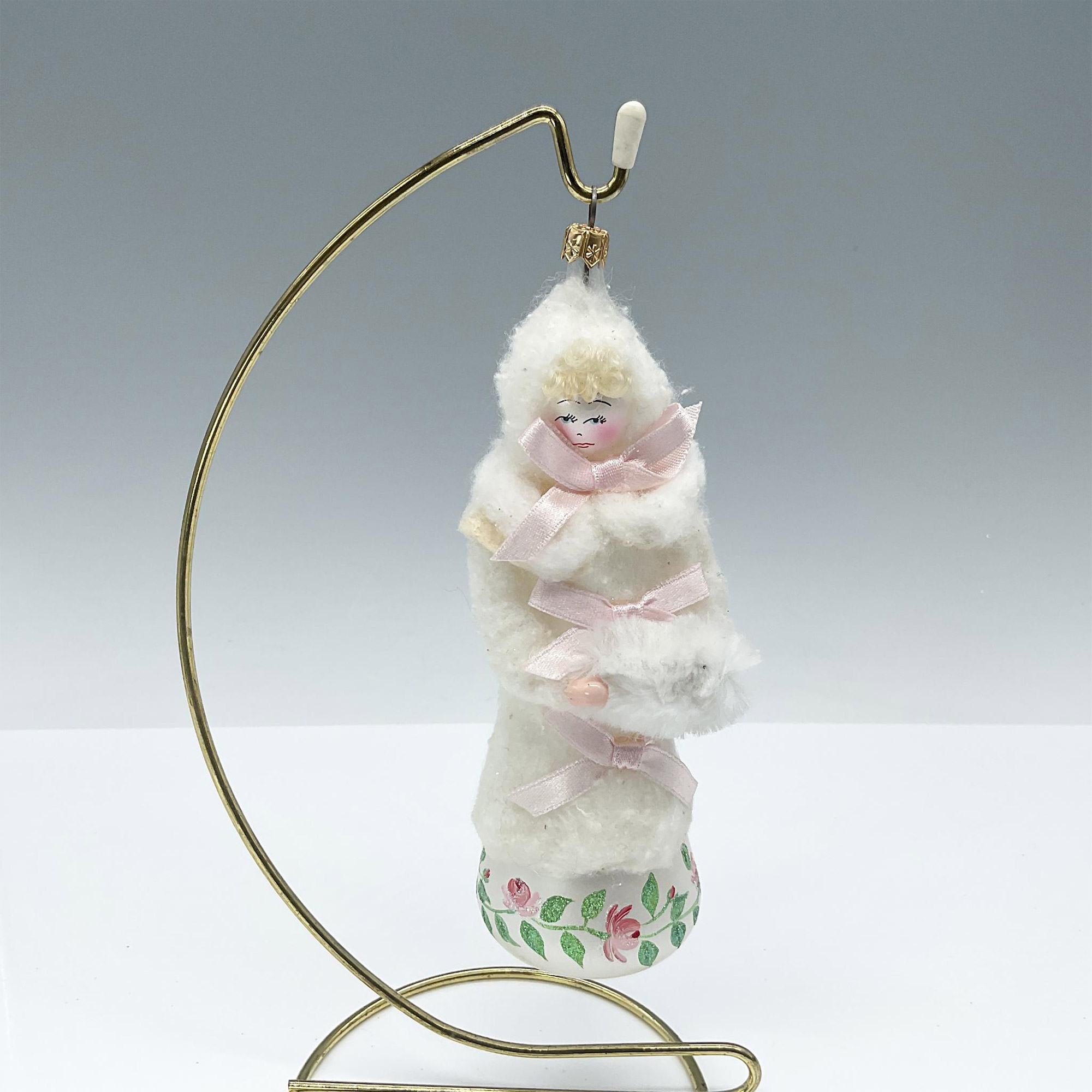 Christopher Radko Ornament, Baby Its Cold Outside Rosebuds