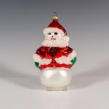 Radko Style Bella D Snowball Snowman Christmas Ornament