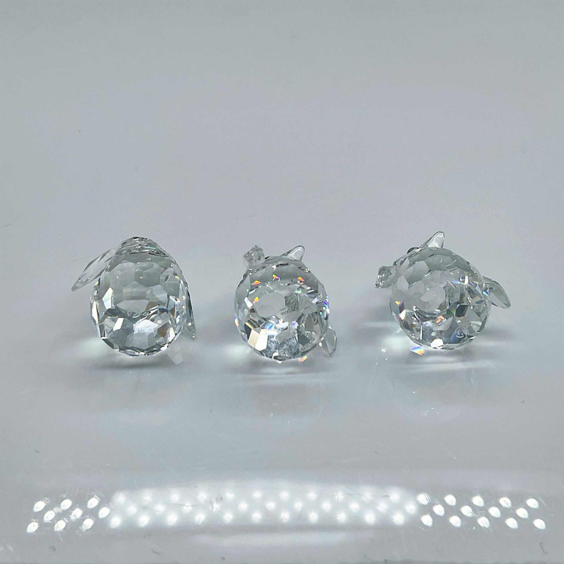 Swarovski Silver Crystal Figurines, Baby Penguins - Image 3 of 4