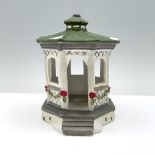 Lemax Dickensville Porcelain Figurine, Gazebo