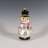 Radko Style Blown Glass Snowman Christmas Ornament