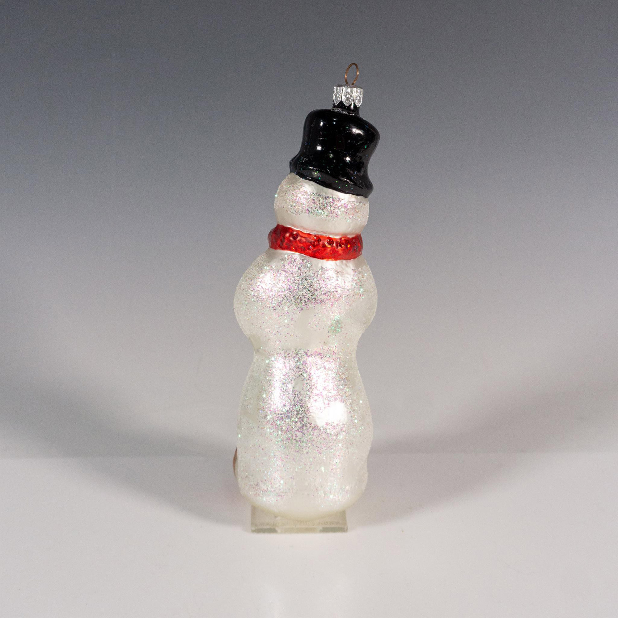 Christopher Radko Ornament, Snowmen Buttons - Image 2 of 2