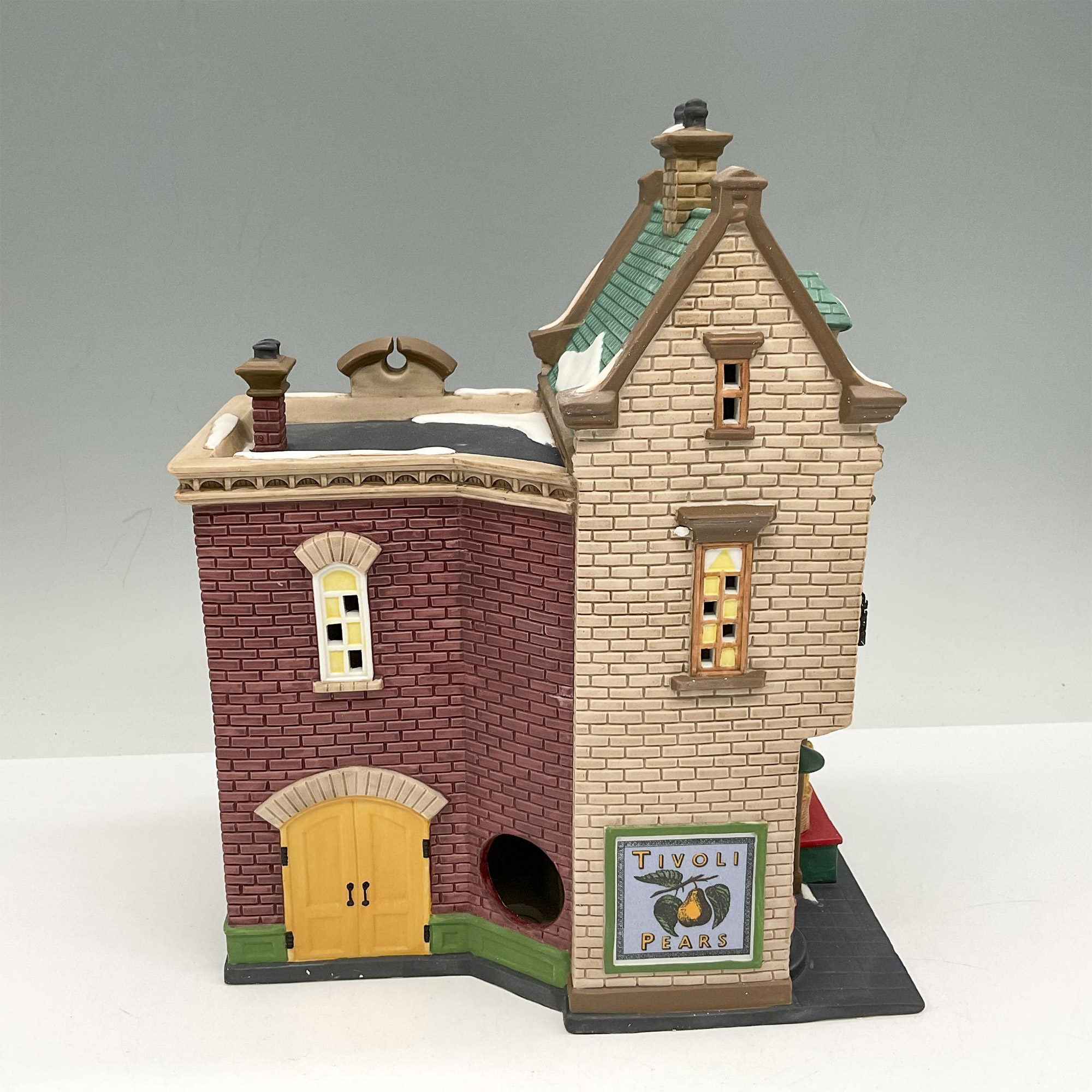 Department 56 Porcelain Christmas In The City, Johnson's Grocery - Image 3 of 5
