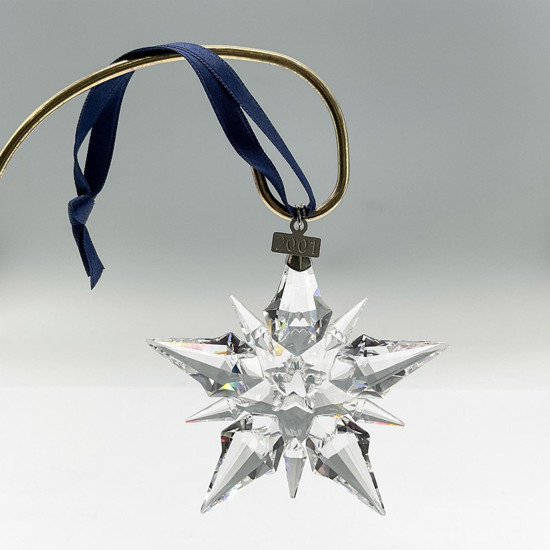 Swarovski Crystal Christmas Ornament 2001