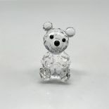 Swarovski Silver Crystal Figurine, Bear Mini