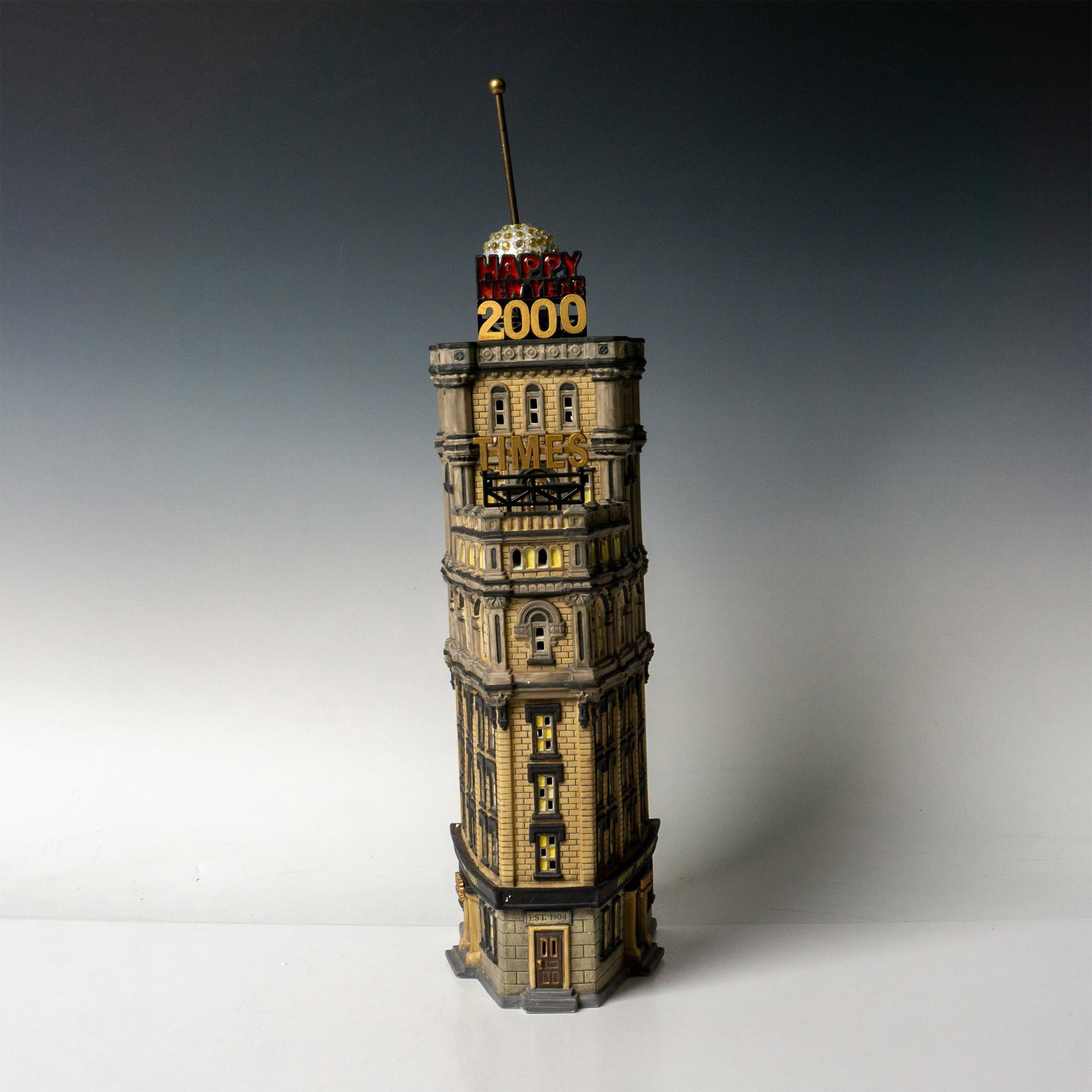 Department 56 Lighted Figurine, The Times Tower
