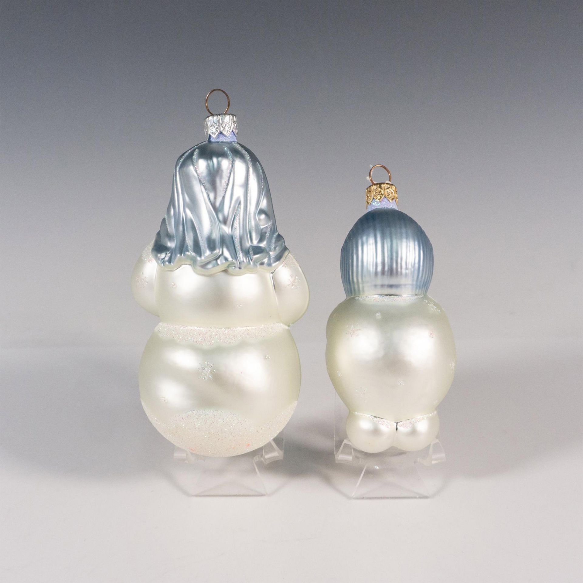 2pc Patricia Breen Ornaments, Snow Baby and Snow Mary - Image 2 of 2