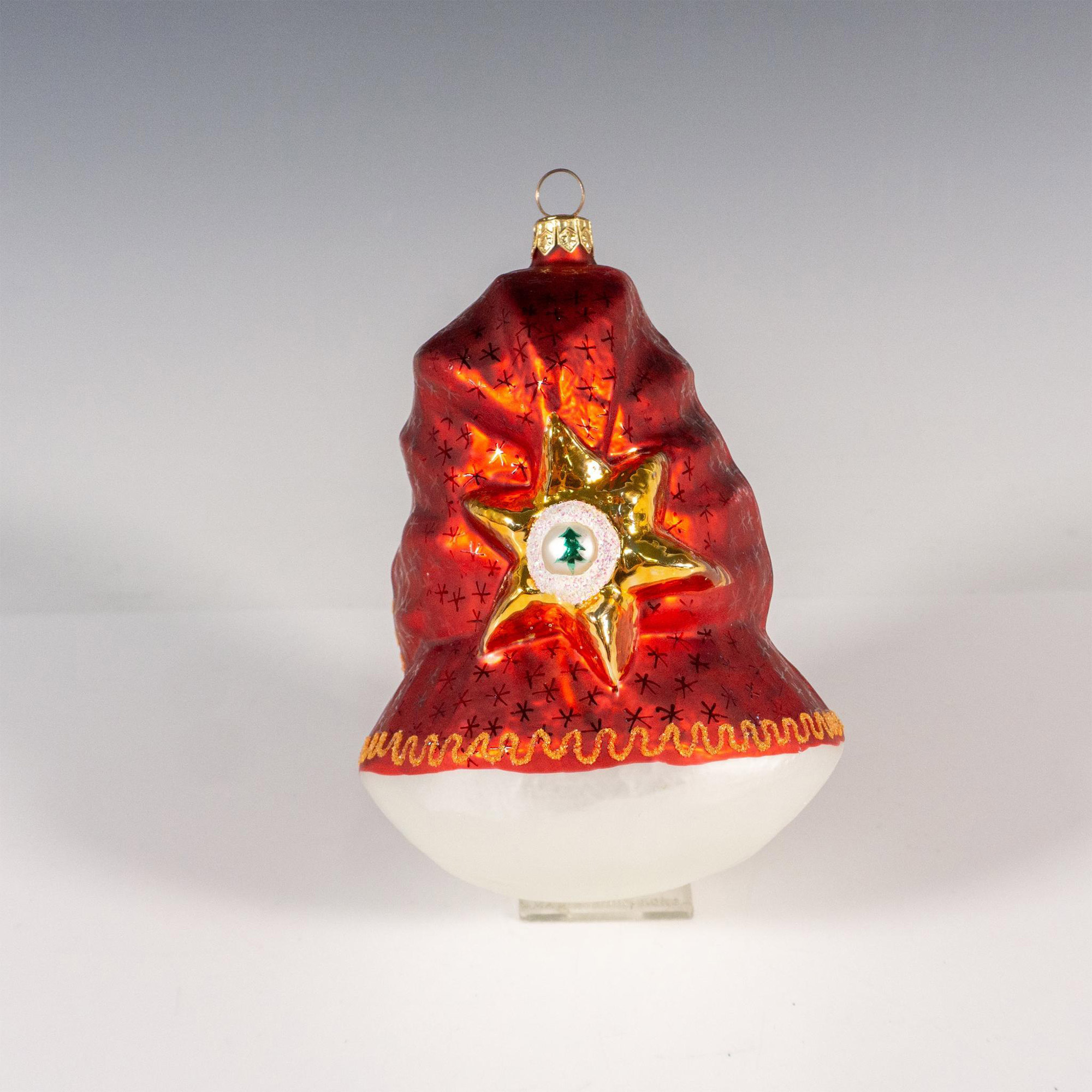 Christopher Radko Ornament, Santa Head - Image 2 of 2