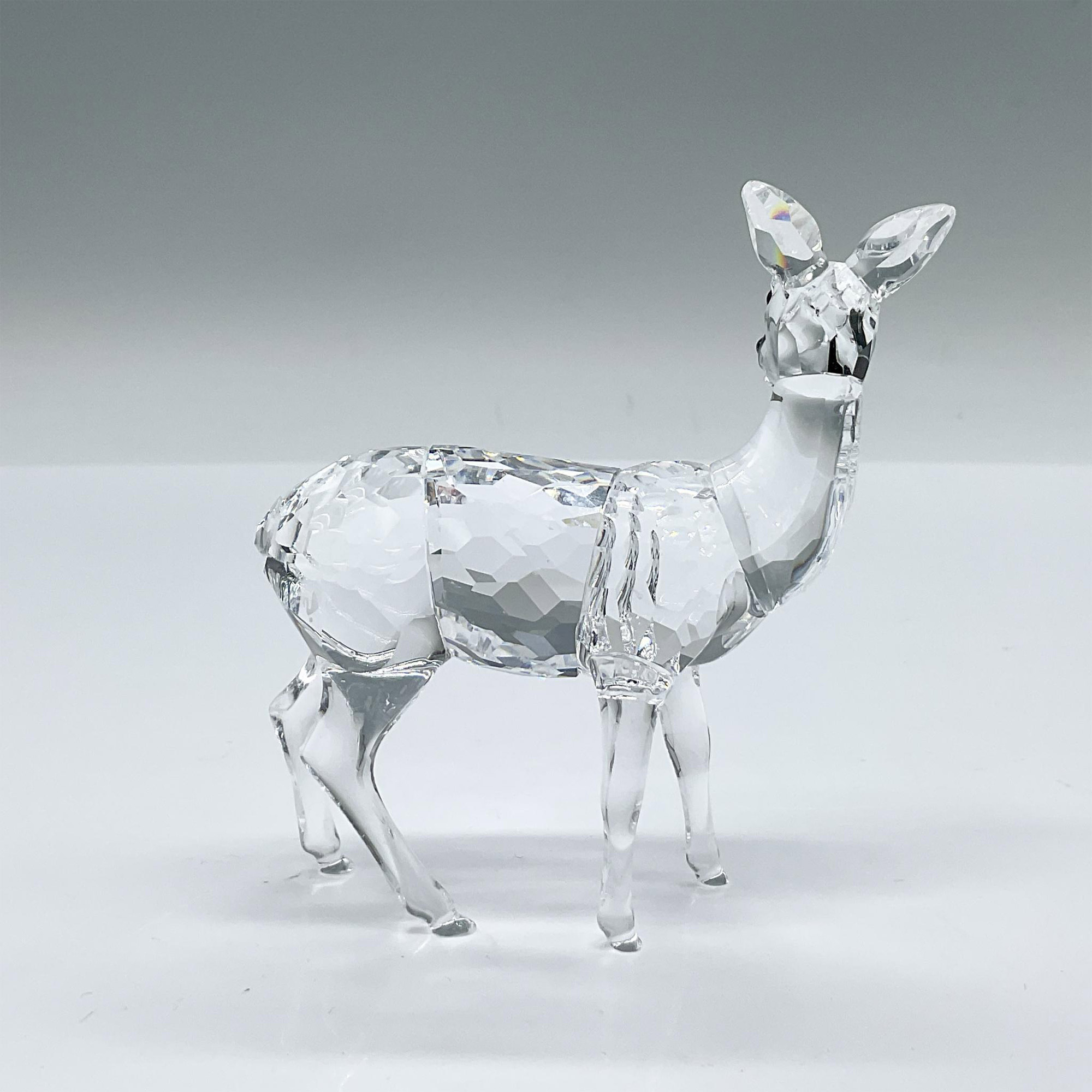 Swarovski Silver Crystal Figurine, Doe - Image 2 of 4