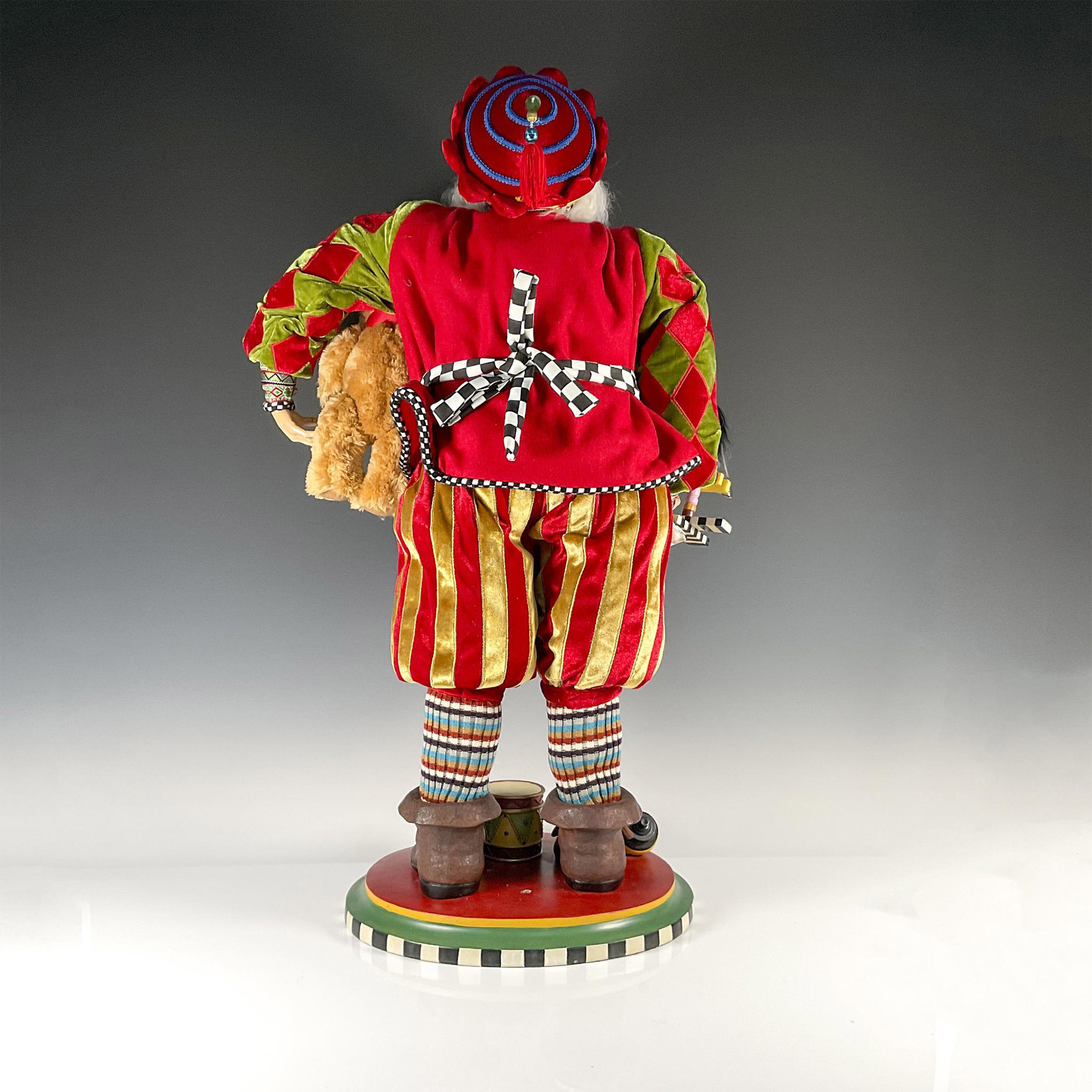 Mackenzie Childs Father Christmas Tall Figure, The Toymaker - Image 2 of 3