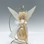 Italian Style Blown Glass Christmas Ornament, Angel