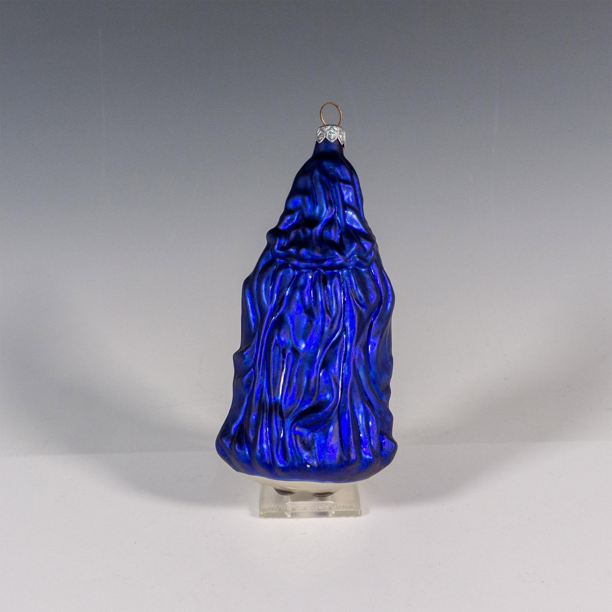 Patricia Breen Christmas Ornament St Ursula Cobalt Blue - Image 2 of 2