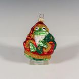 Patricia Breen Christmas Ornament, Santa Frog