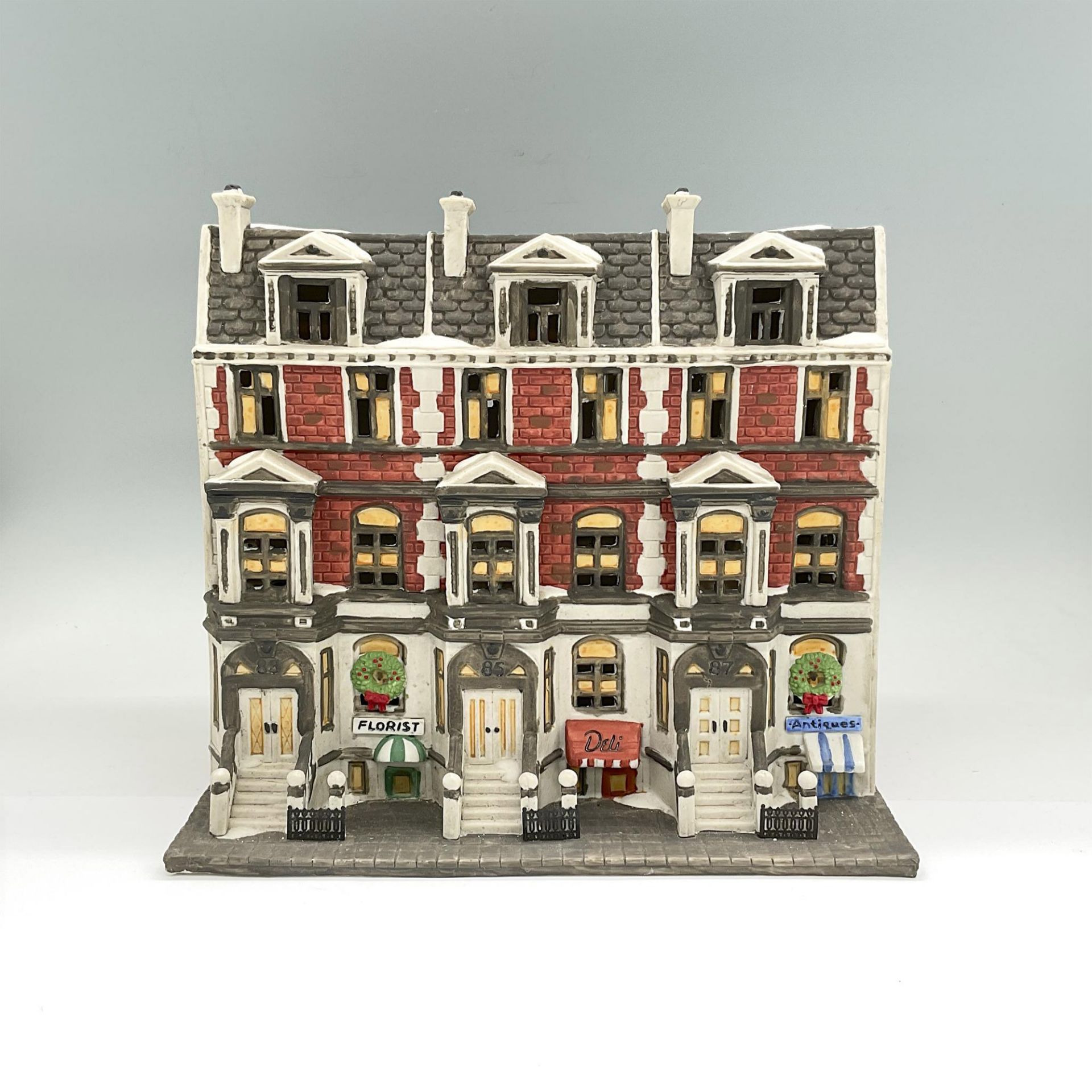 Department 56 Heritage Village Building, Sutton Place Brownstones