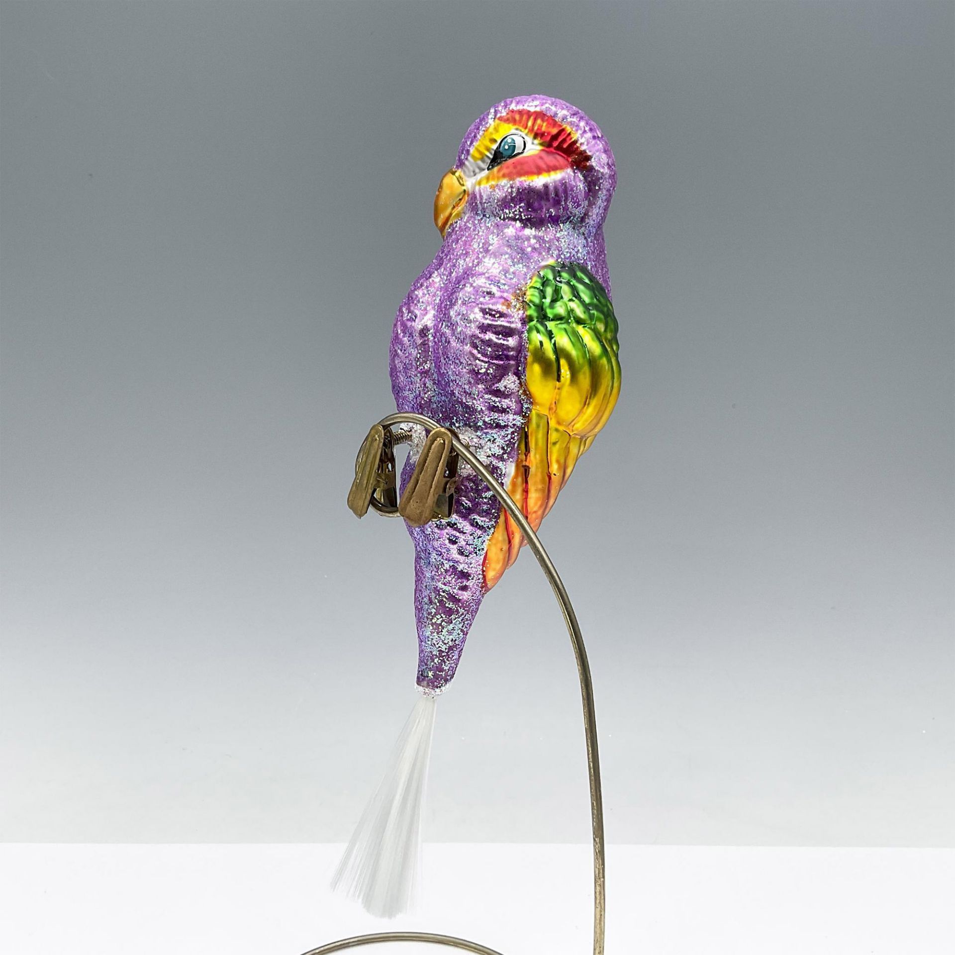 Christopher Radko Polly Wanna Parrot Ornament - Image 2 of 3