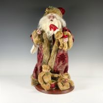 Mark Roberts Figure, Teddy Bear Santa