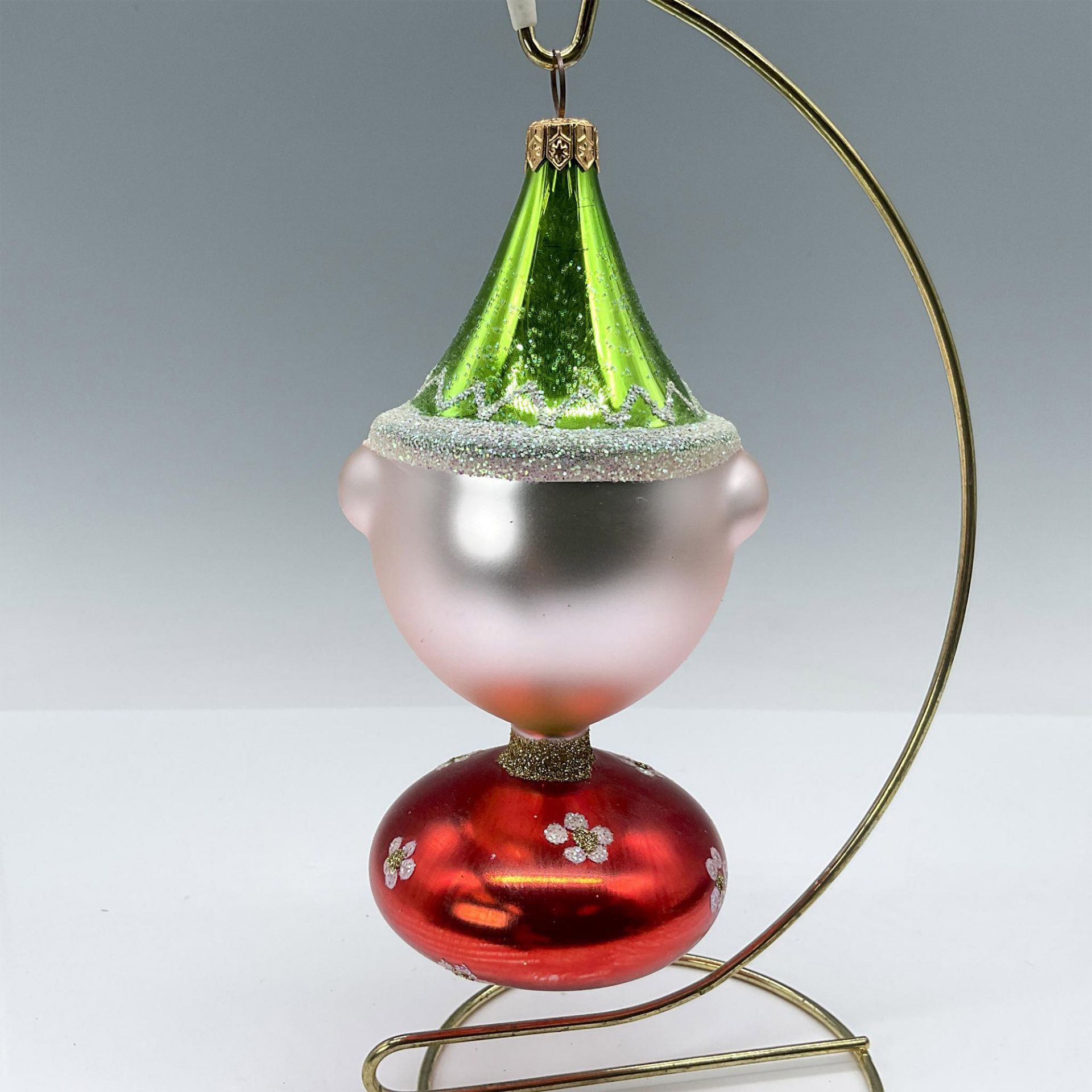 Christopher Radko Italian Blown Glass Ornament, Pinocchio - Image 2 of 3