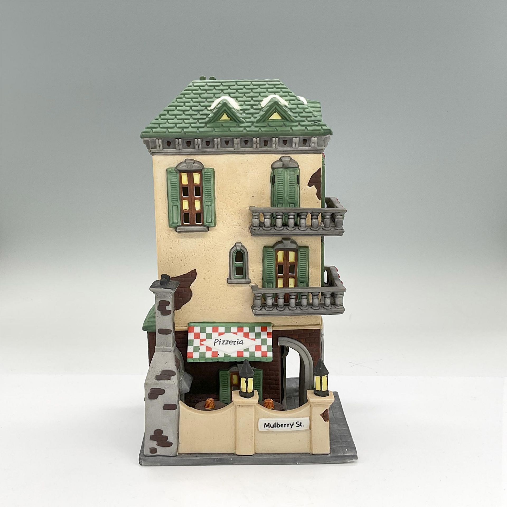 Department 56 Heritage Village Collection, Little Italy Ristorante - Image 2 of 6