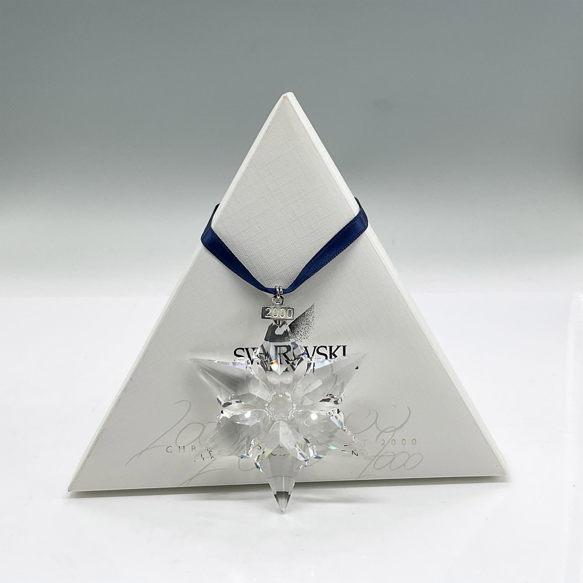 Swarovski Crystal Christmas Ornament 2000 - Image 3 of 3