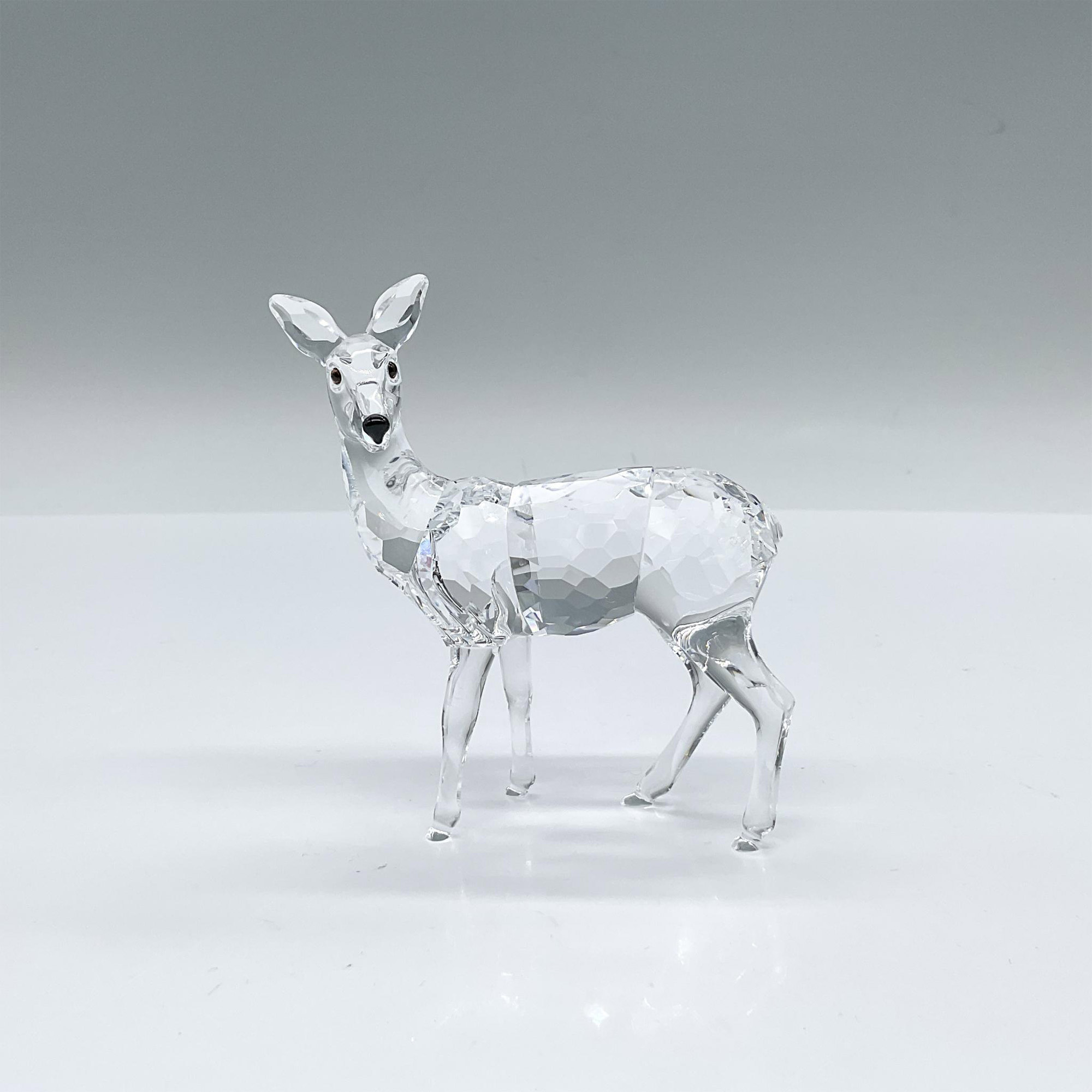 Swarovski Silver Crystal Figurine, Doe