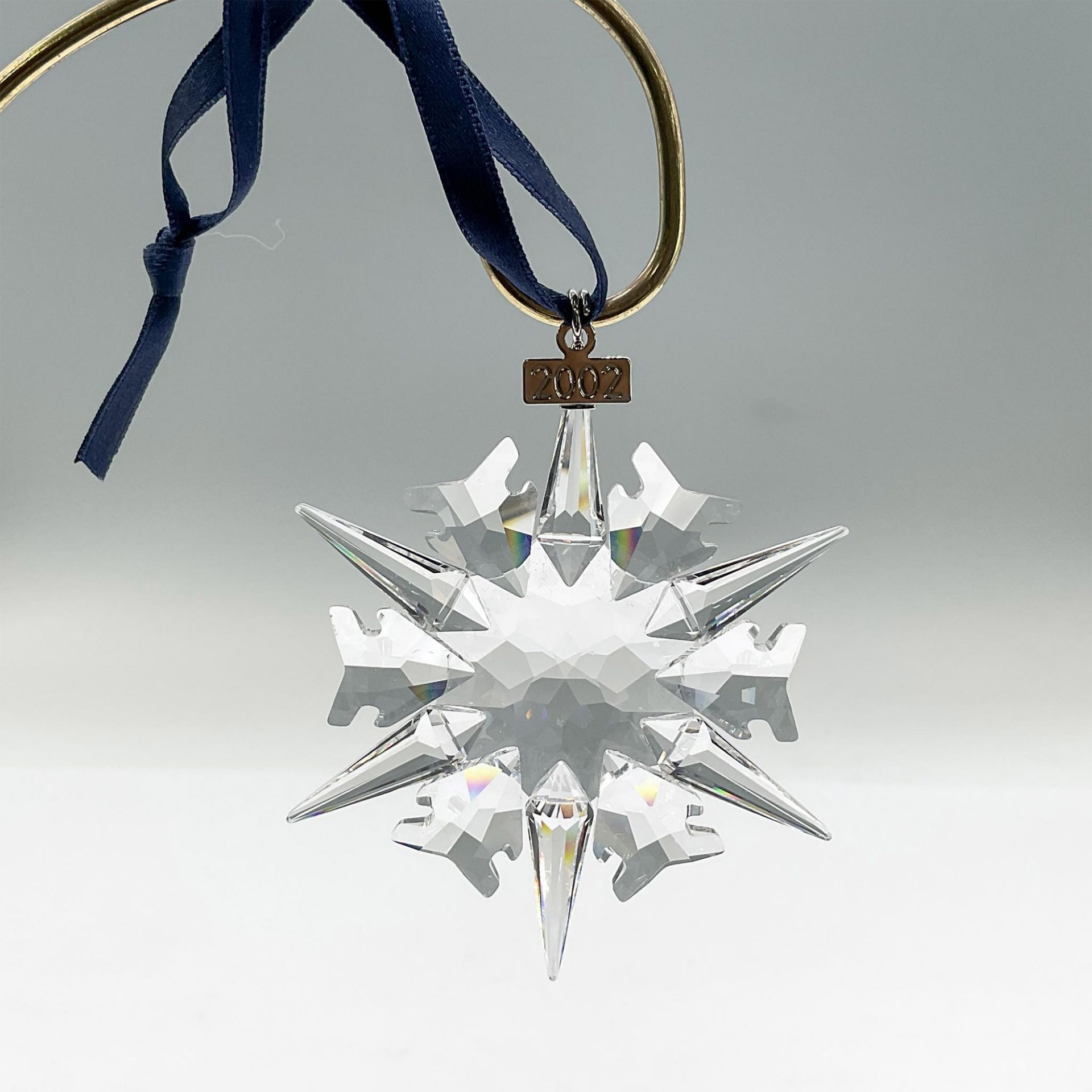 Swarovski Crystal Christmas Ornament 2002