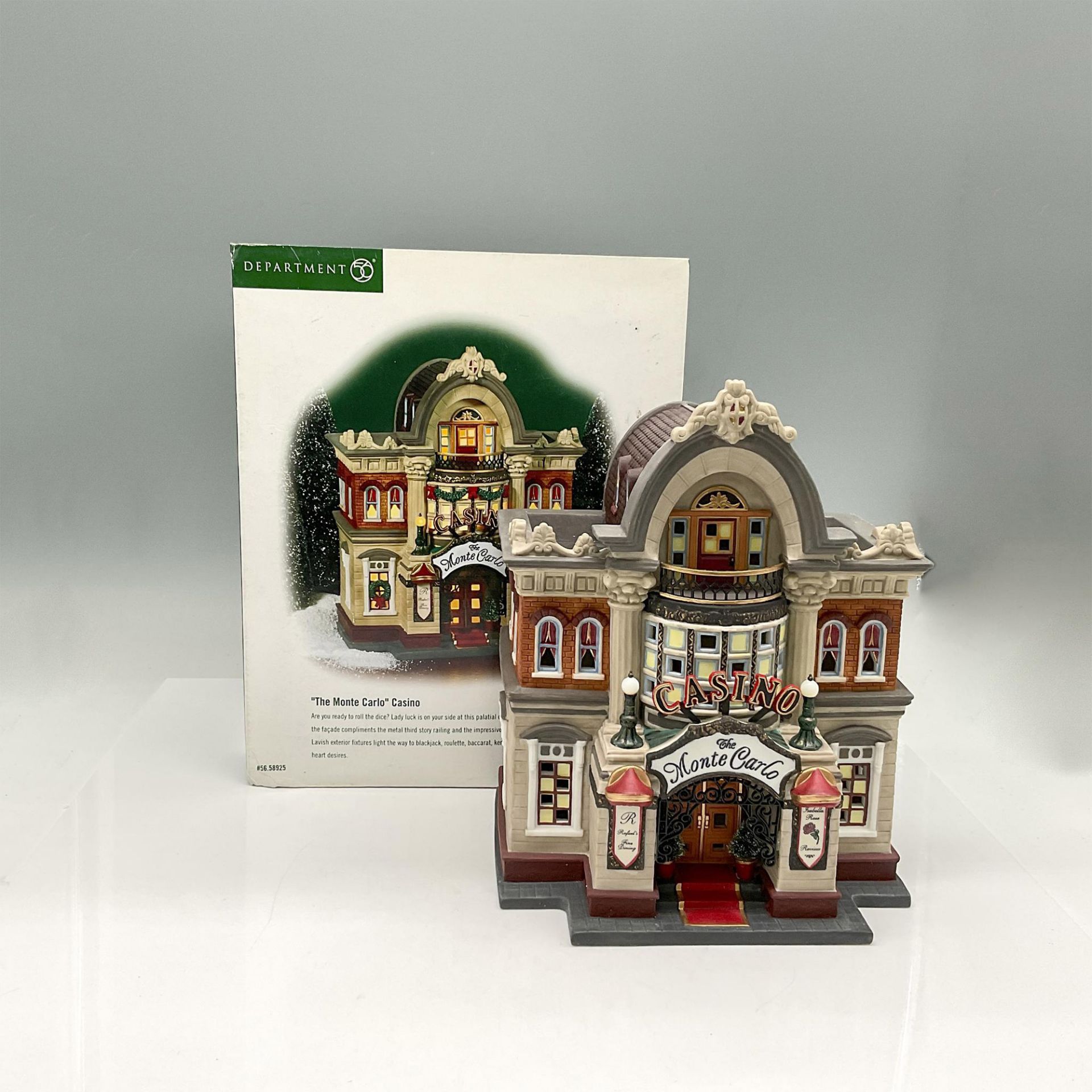 Department 56 Porcelain The Monte Carlo Casino - Image 6 of 6