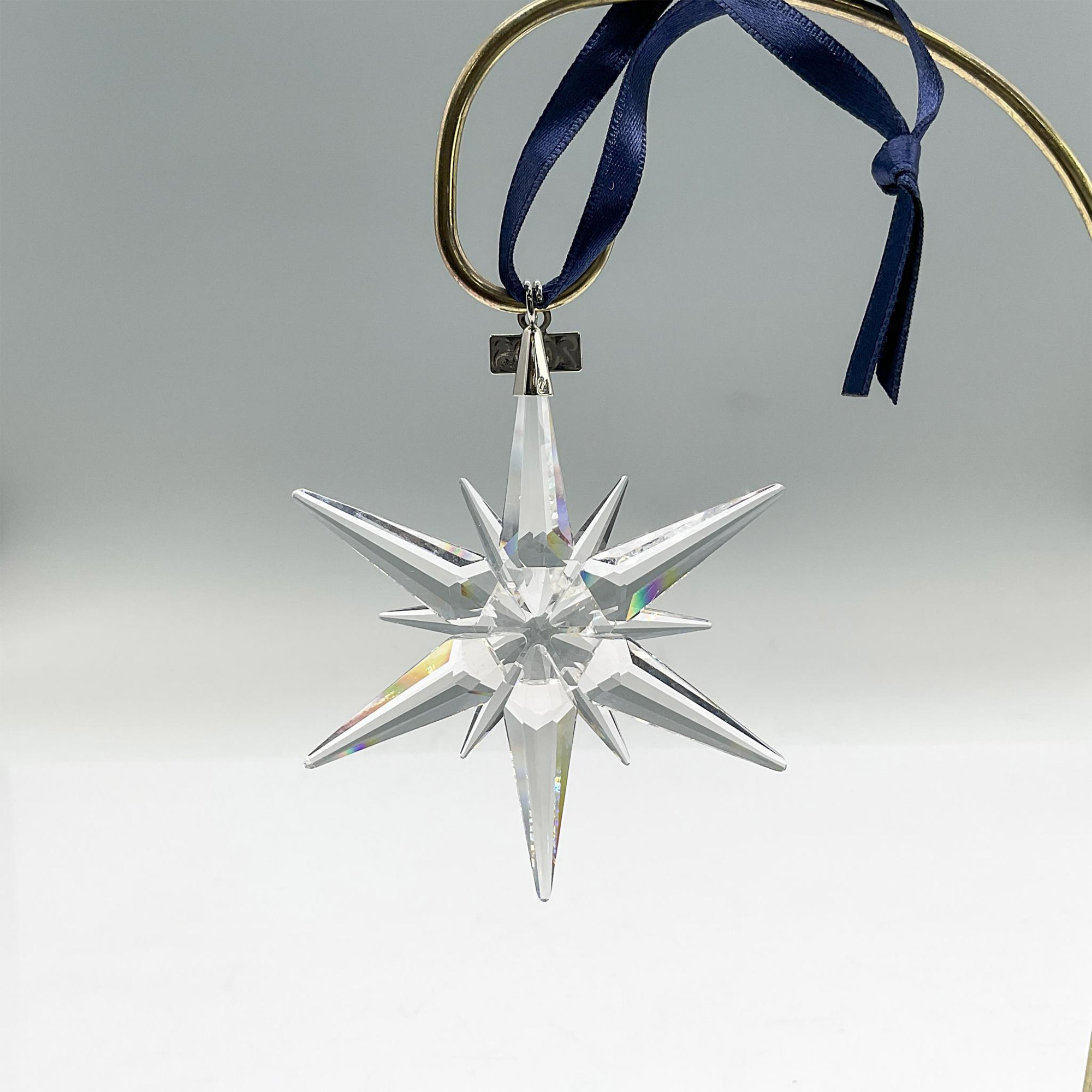 Swarovski Crystal Christmas Ornament 2005 Rockefeller Center - Image 2 of 3