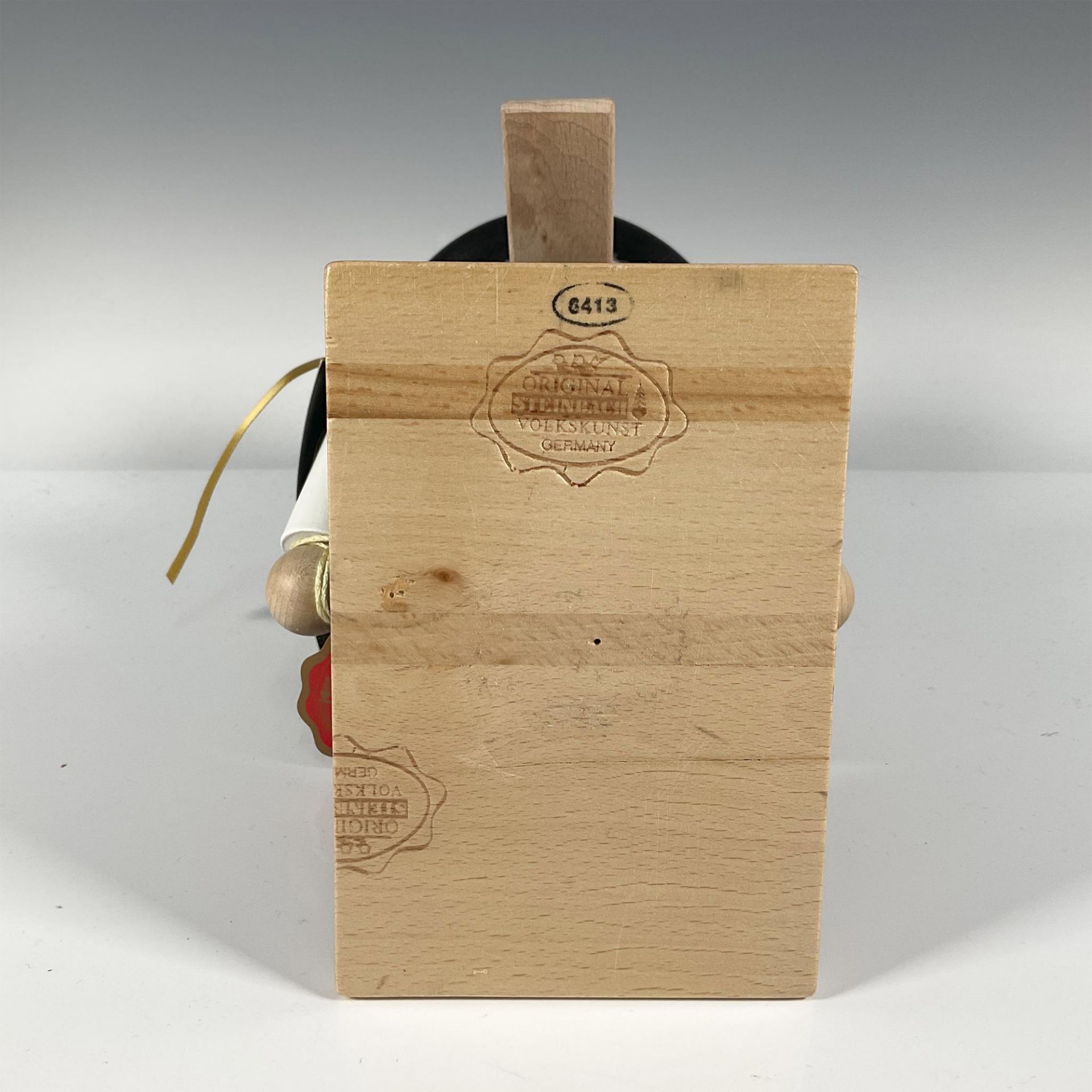 Original Steinbach Wooden Nutcracker, The Clock Maker - Image 3 of 3