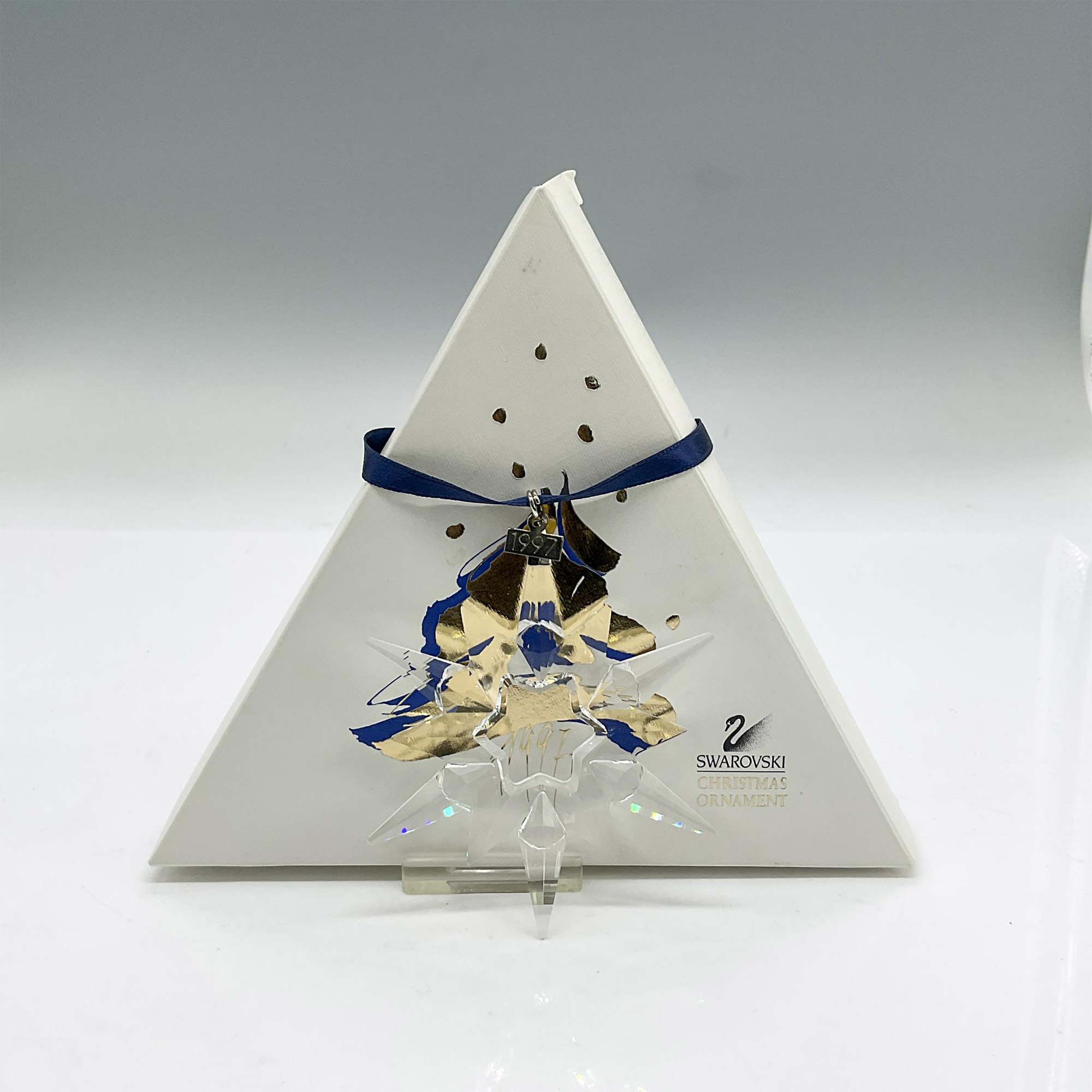 Swarovski Crystal Christmas Ornament 1997 - Image 3 of 3