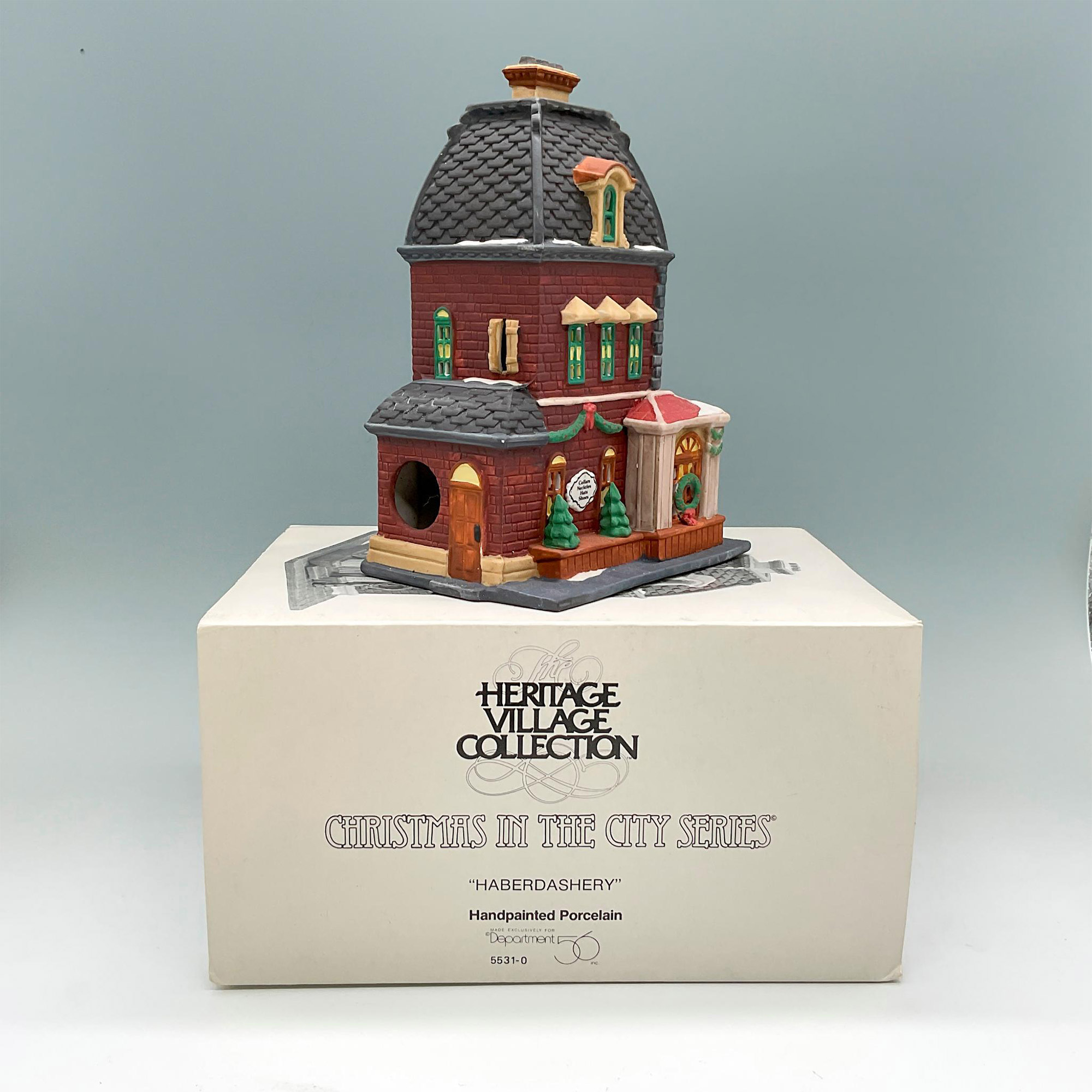 Department 56 Lighted Figurine, Haberdashery - Image 2 of 3