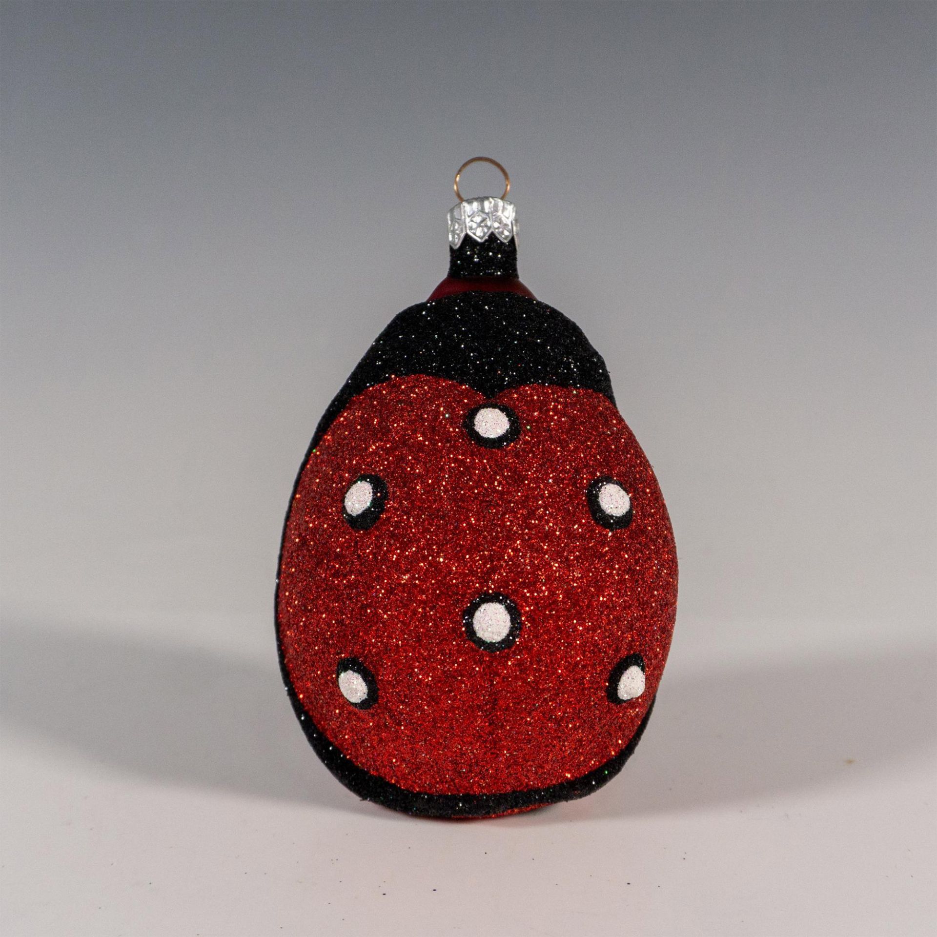 Patricia Breen Christmas Ornament, Ladybug Santa - Image 2 of 2
