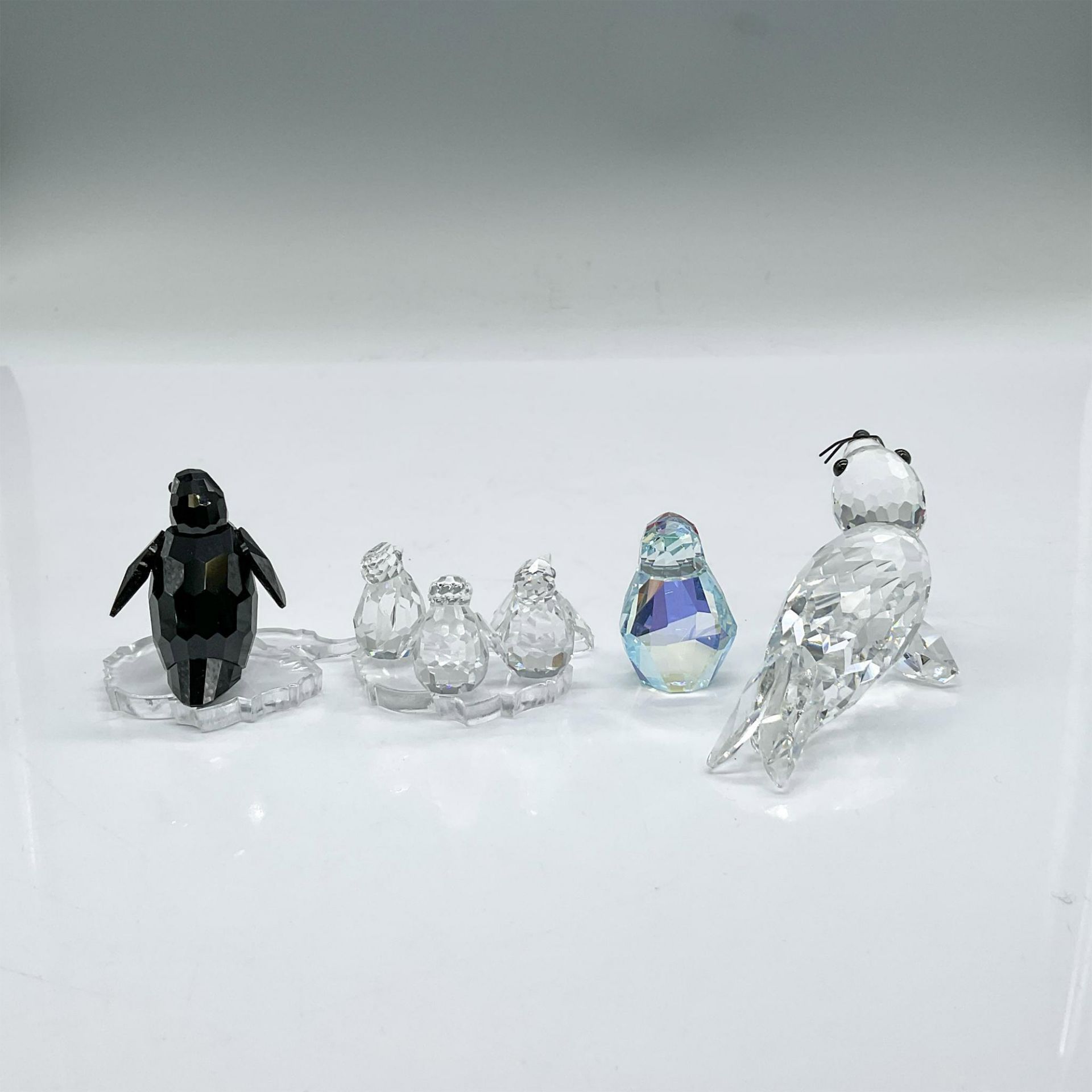 8pc Swarovski Crystal Figurines, Arctic Friends - Bild 4 aus 5