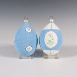 2pc Patricia Breen Forget-Me-Not Ornaments