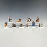 10pc Department 56 Holiday Village Figurines