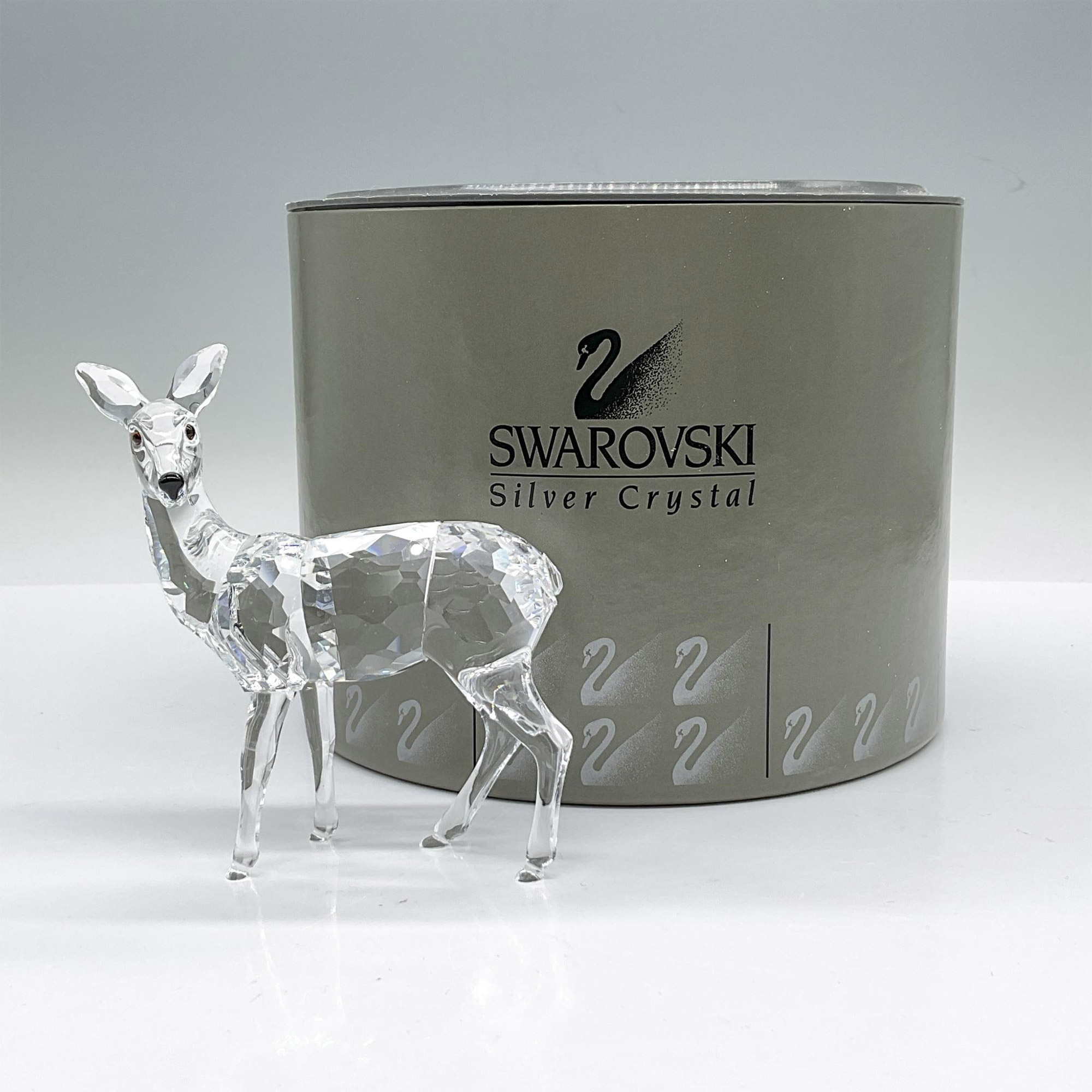 Swarovski Silver Crystal Figurine, Doe - Image 4 of 4