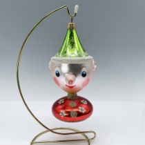 Christopher Radko Italian Blown Glass Ornament, Pinocchio