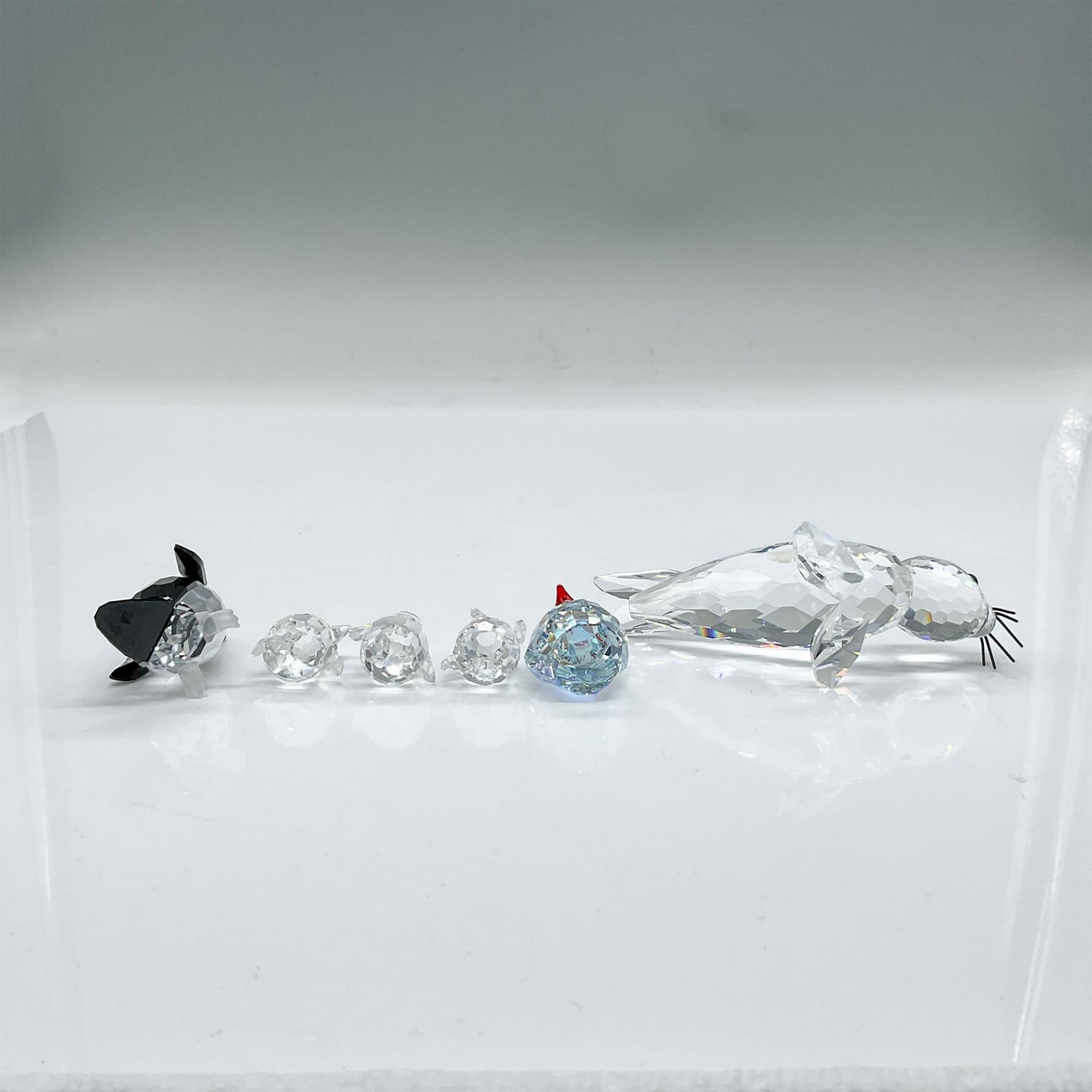 8pc Swarovski Crystal Figurines, Arctic Friends - Bild 5 aus 5