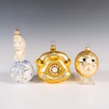3pc Patricia Breen and Christopher Radko Ornaments