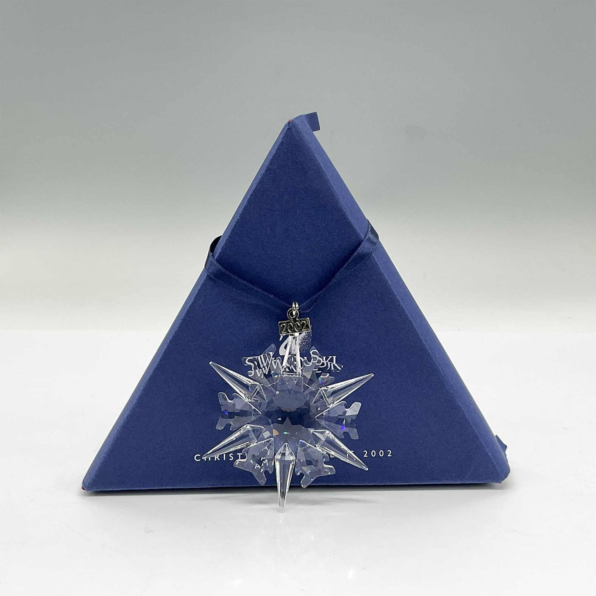 Swarovski Crystal Christmas Ornament 2002 - Image 3 of 3