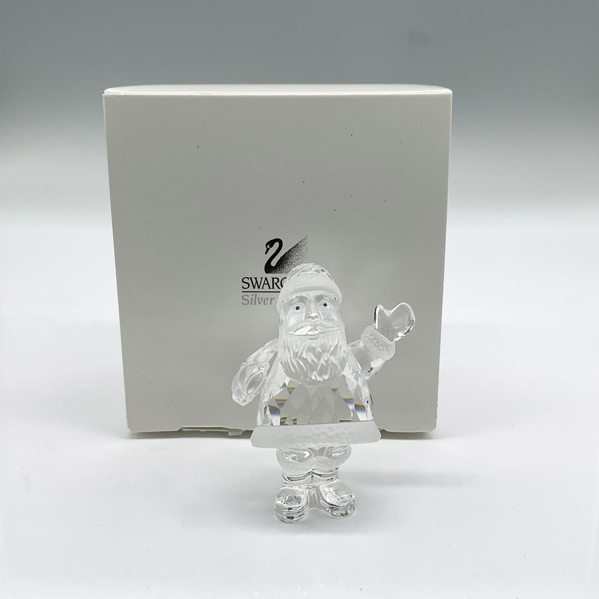 Swarovski Silver Crystal Figurine, Santa Claus - Image 4 of 4