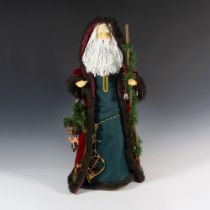 St. Nicholas in Garnet Robe 25""