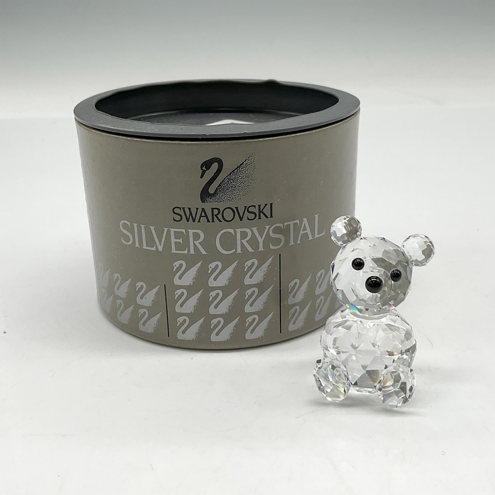 Swarovski Silver Crystal Figurine, Bear Mini - Image 4 of 4