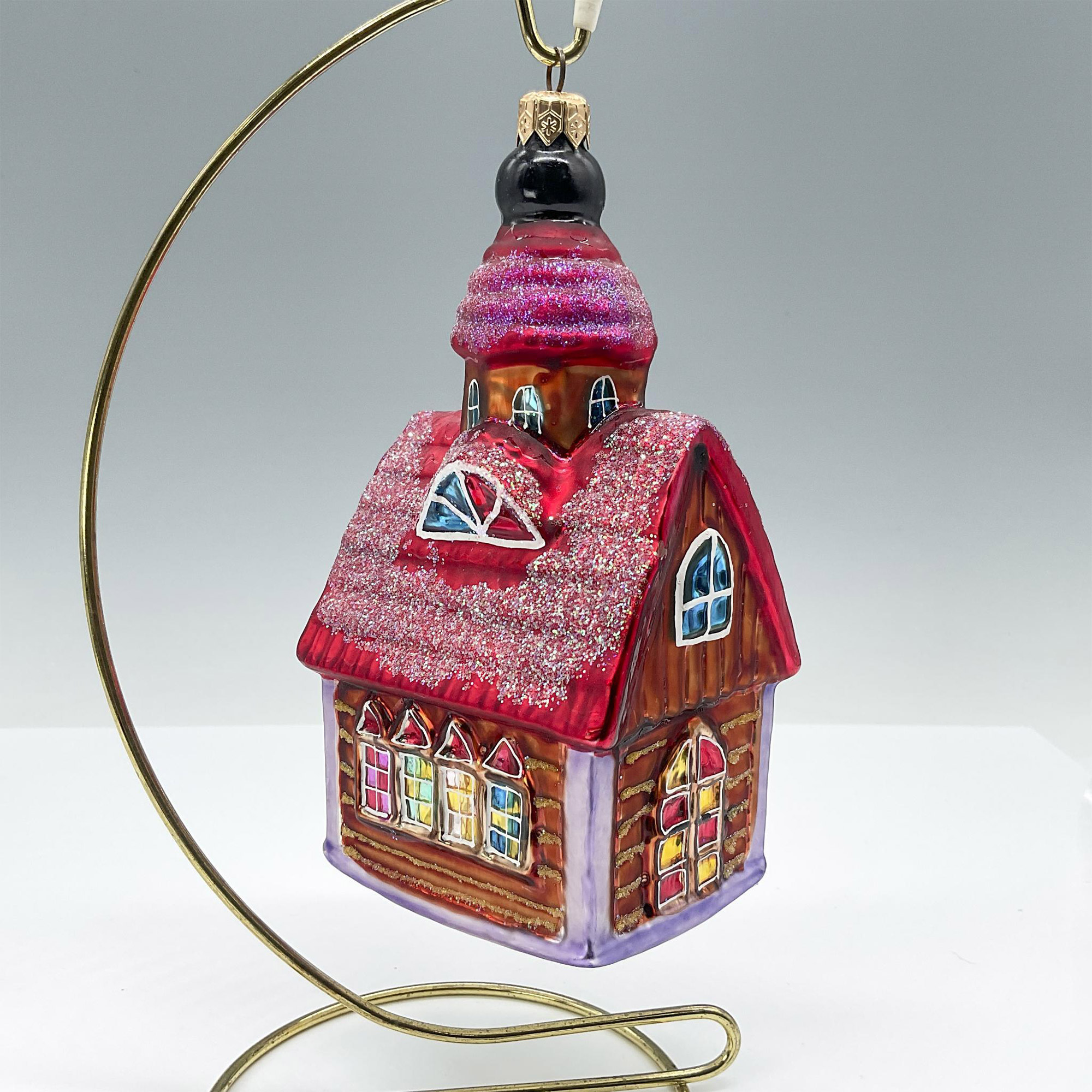 Christopher Radko Gingerbread Chapel Ornament