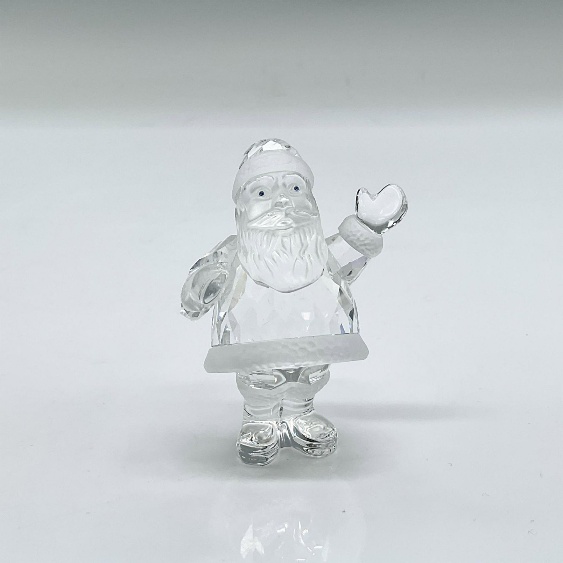 Swarovski Silver Crystal Figurine, Santa Claus