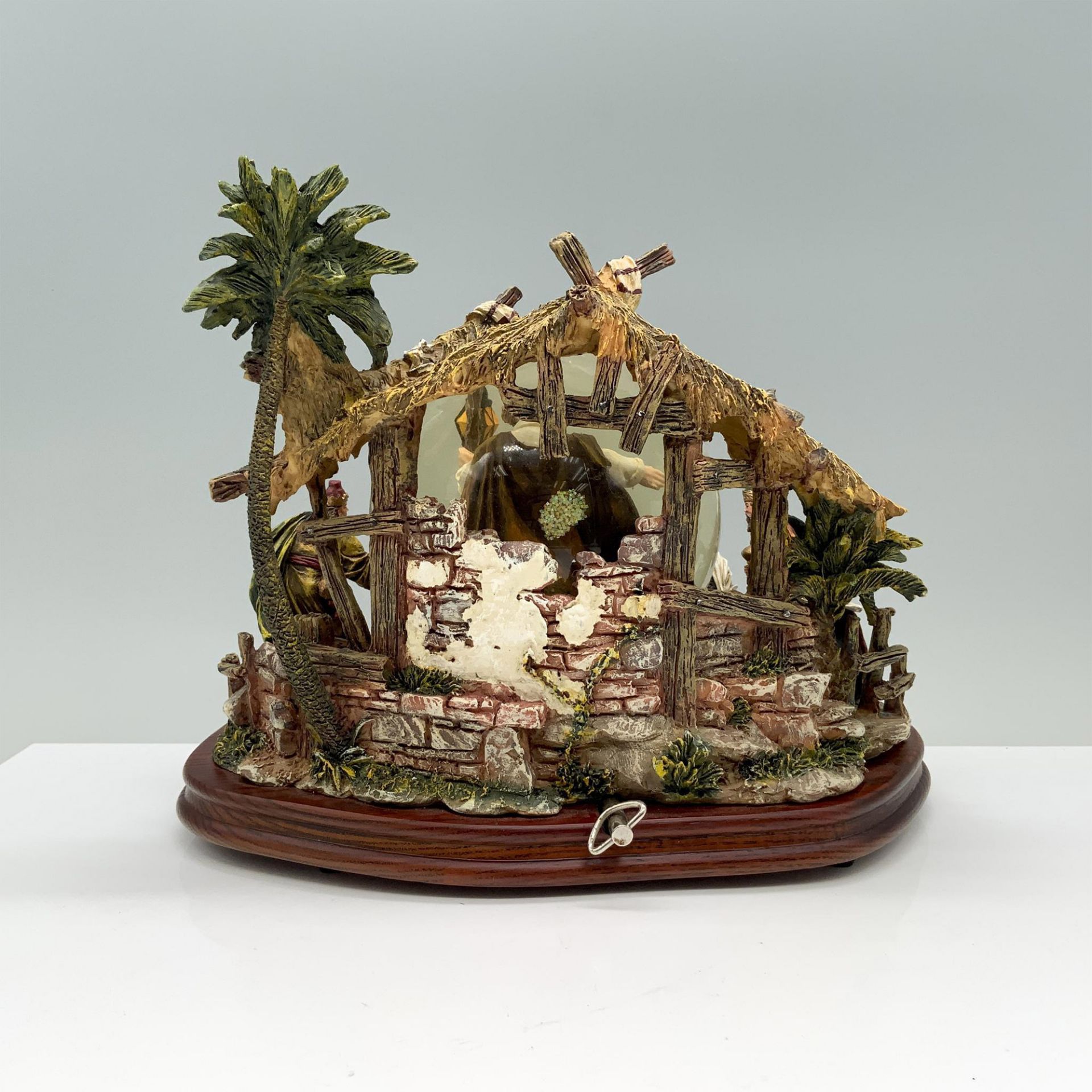 Nativity Scene Snow Globe Music Box - Bild 2 aus 3