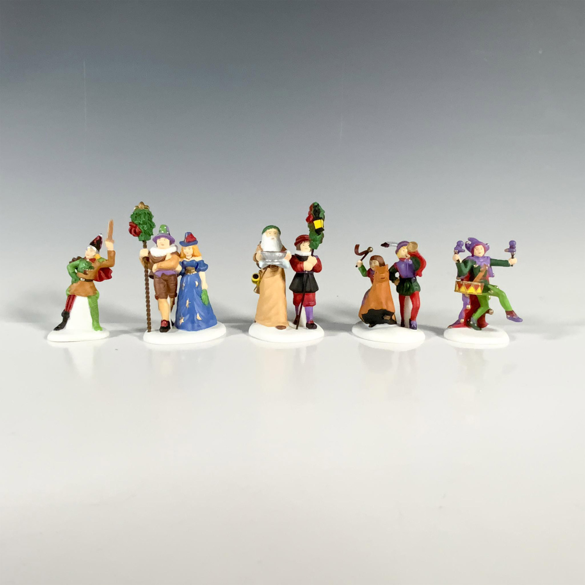 5pc Department 56 Figurines, Here We Come A Wassailing