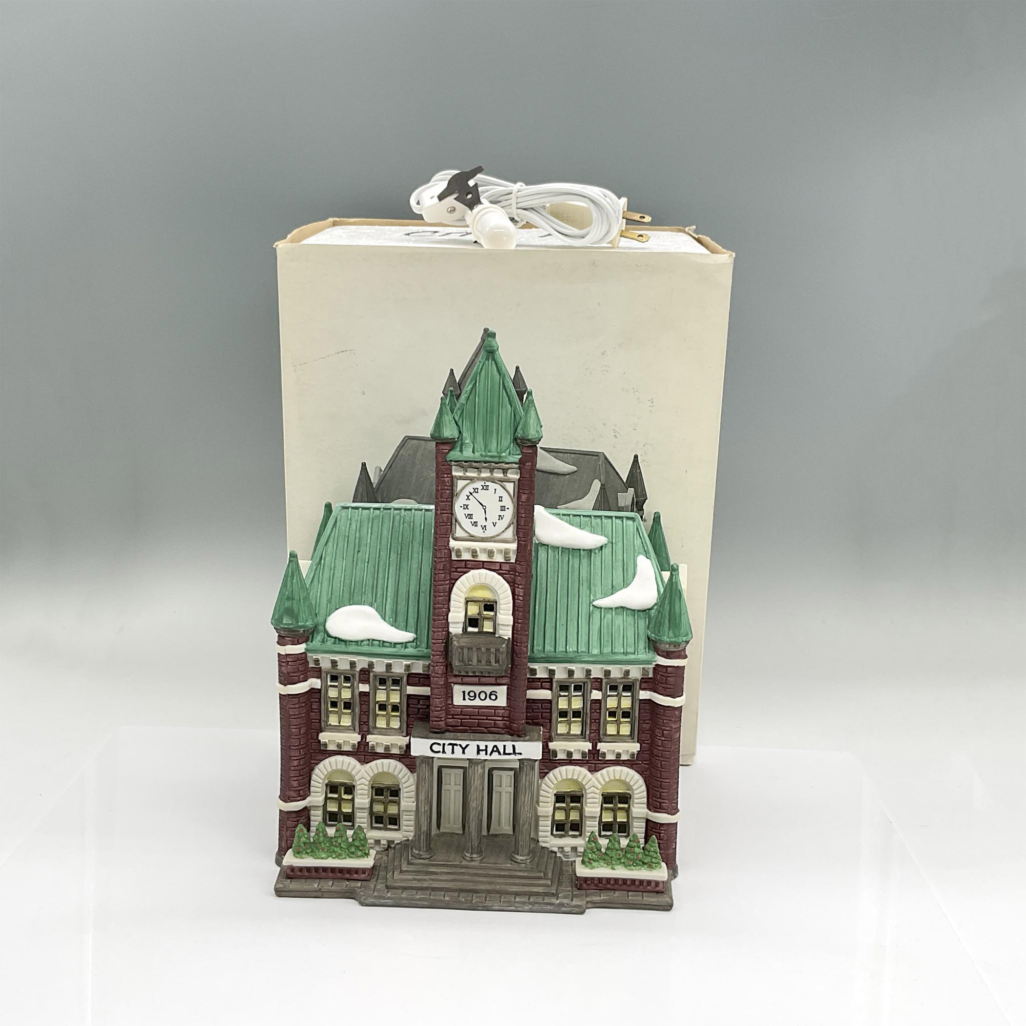 Department 56 Heritage Village Collection Building, City Hall - Image 4 of 4