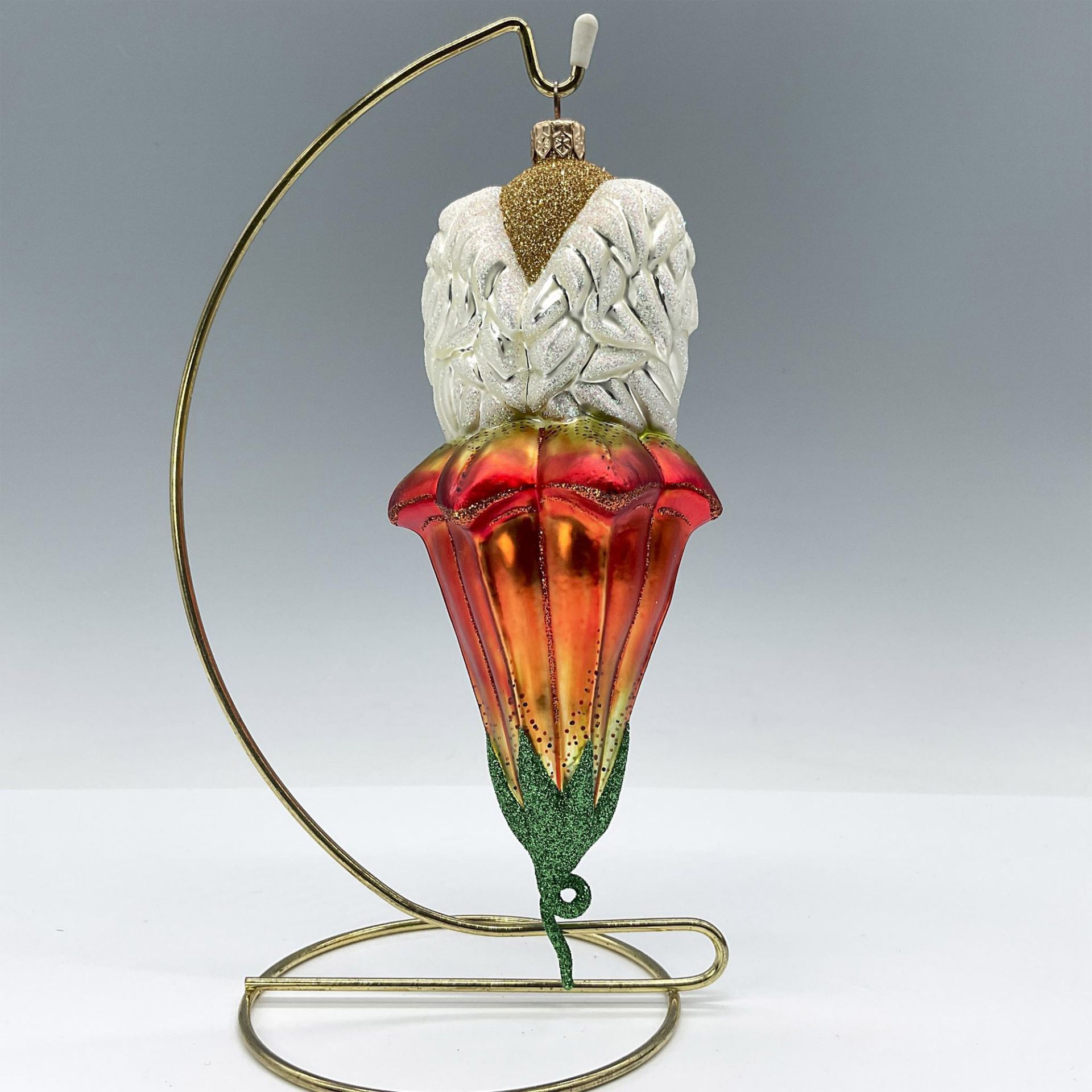 Patricia Breen Christmas Ornament, Saint Susan Fireking Lily - Image 2 of 3